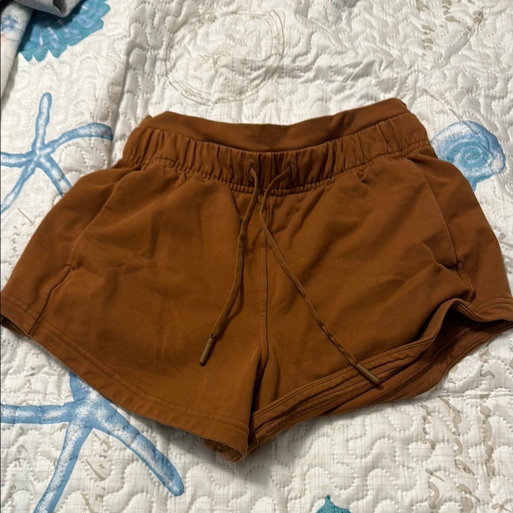 Women's Brown Casual Shorts